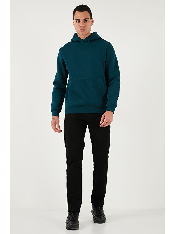 Buratti Streç Pamuklu Comfort Fit Yüksek Bel Boru Paça Jeans 4412C01TEXAS