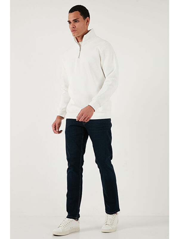 Buratti Pamuklu Regular Fit Normal Bel Boru Paça Jeans 2203C09PARMA