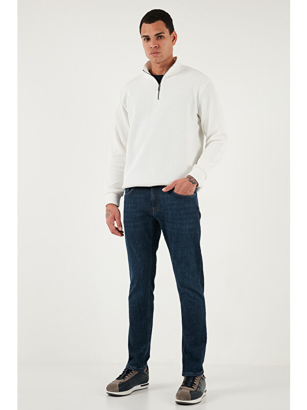 Buratti Pamuklu Slim Fit Yüksek Bel Dar Paça Jeans 3300C41TOKYO