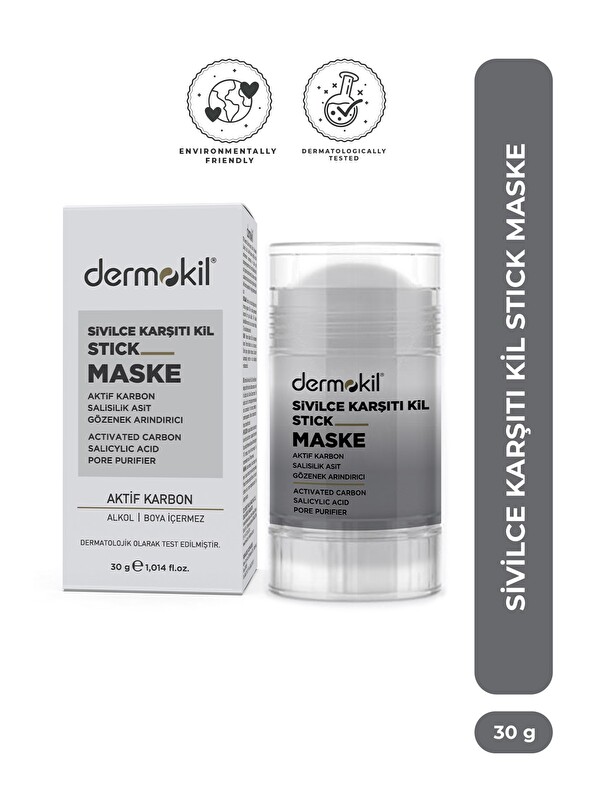 Dermokil Akne Karşıtı Stick Kil Maske 30 g