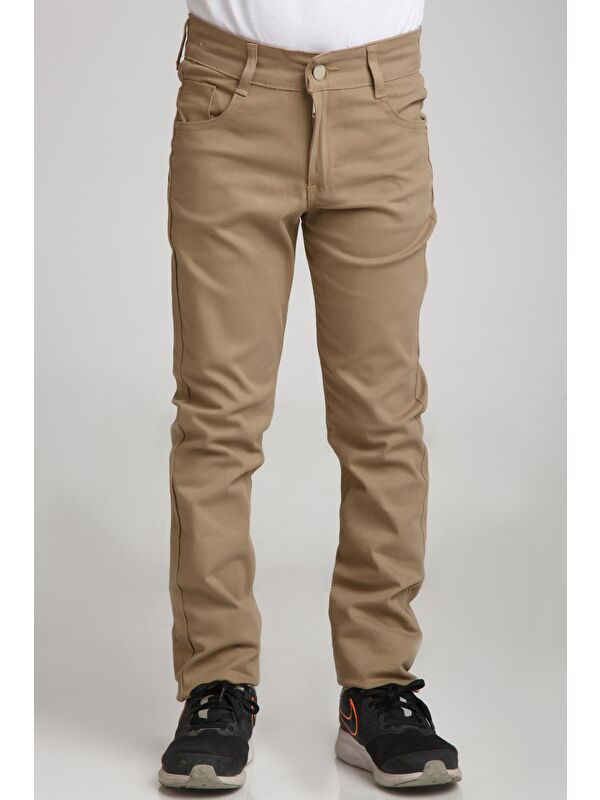 ajn Slim Fit Erkek Çocuk Okul Pantolon