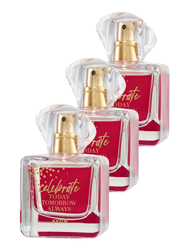 AVON Celebrate Kadın Parfüm Edp 50 Ml. Üçlü Paket