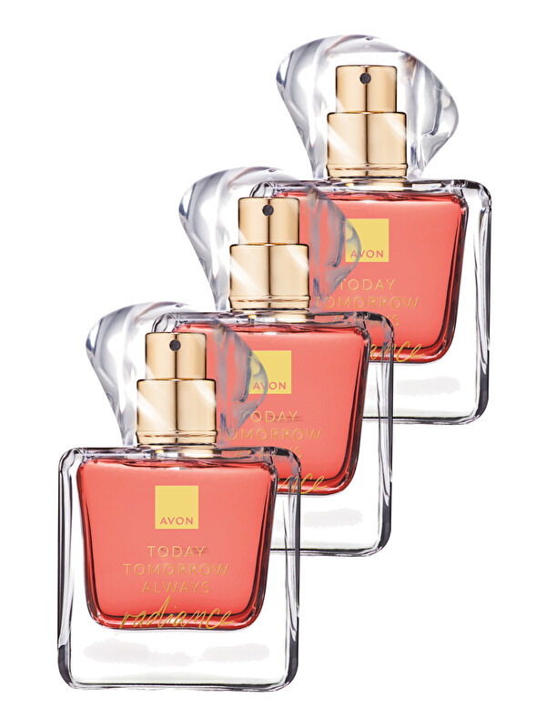 AVON TTA Radiance Kadın Parfüm Edp 50 Ml. Üçlü Paket