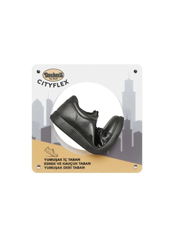 238540N 5FX Siyah Erkek Comfort Ayakkabı - Görsel 9