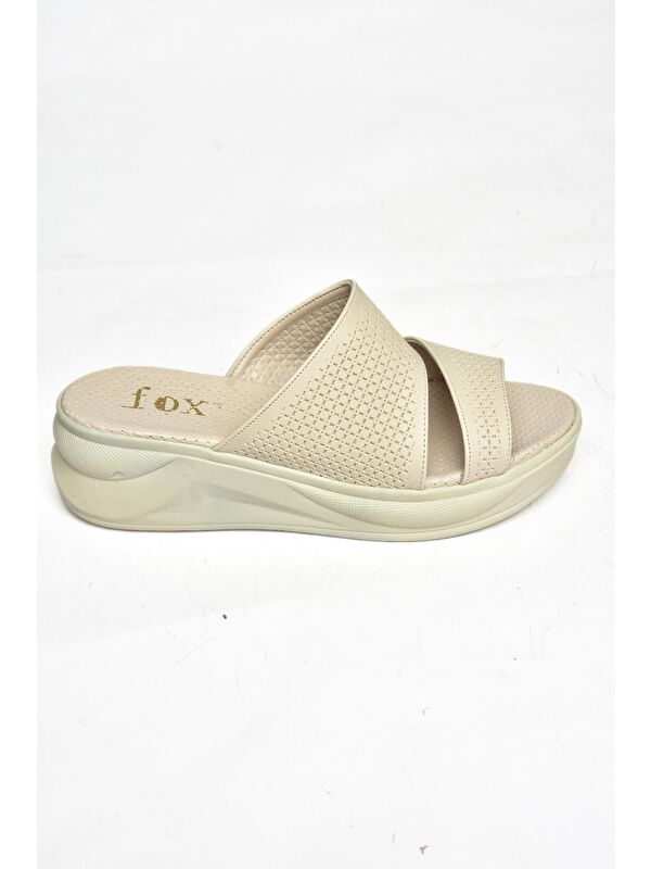 S7139303 Bej Kadın Terlik - Görsel 2