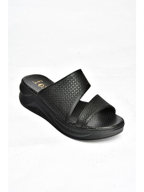 S7139303 Siyah Kadın Terlik - Görsel 3