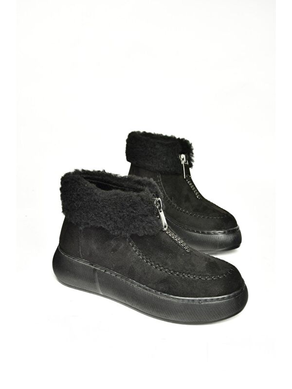 T811231102 Siyah Kadın Bot - Görsel 4