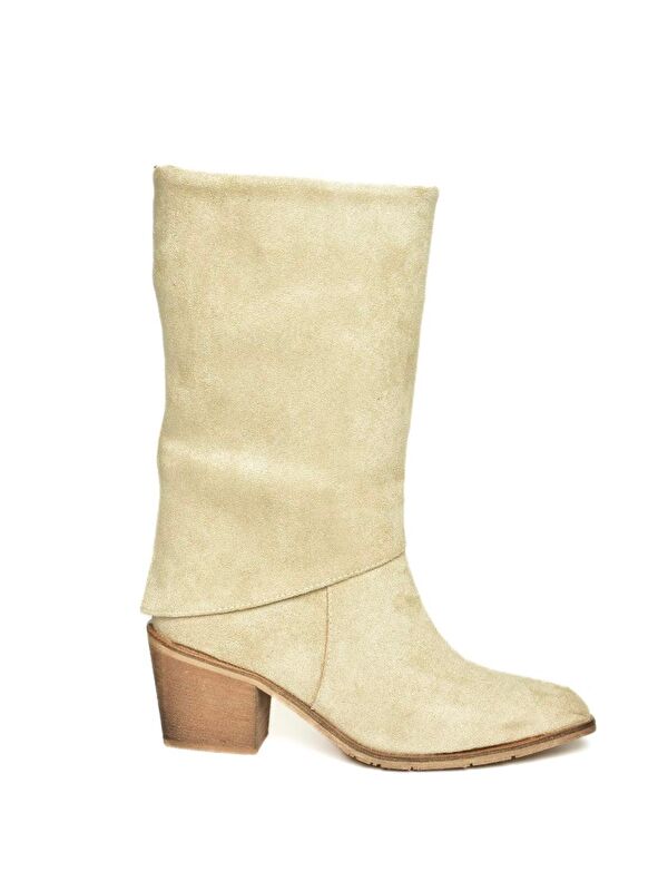 Fox Shoes T936042502 Bej Kadın Bot