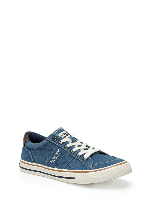 238545 5FX Mavi Erkek Sneaker - Görsel 3