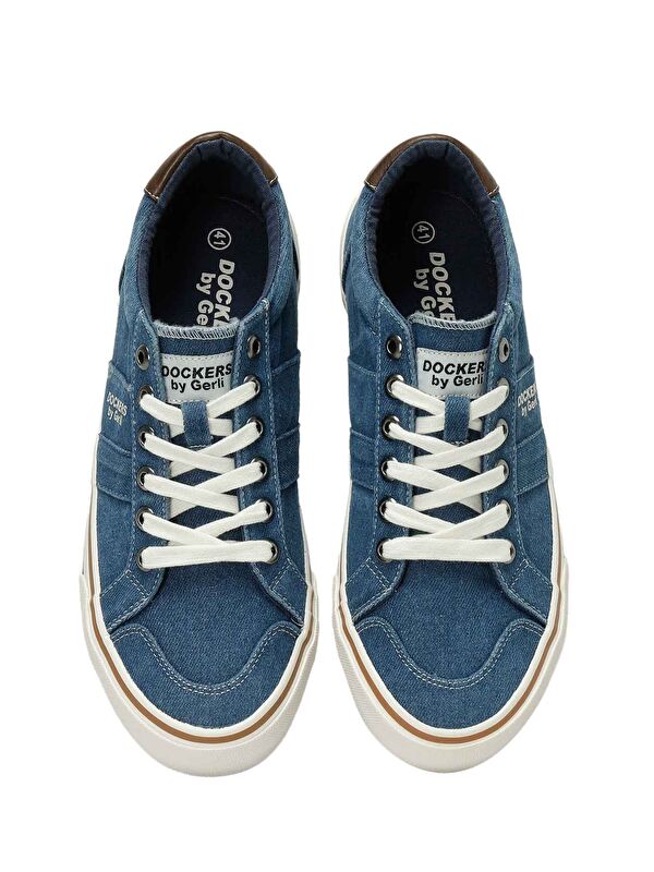 238545 5FX Mavi Erkek Sneaker - Görsel 5