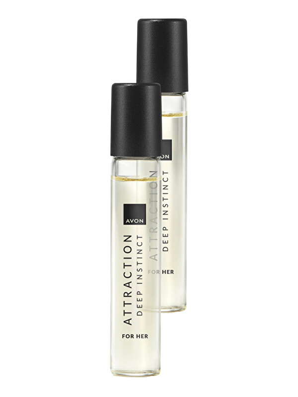 AVON Attraction Deep Instinct Çanta Boyu Kadın Parfüm Edp 10 Ml. İkili Paket