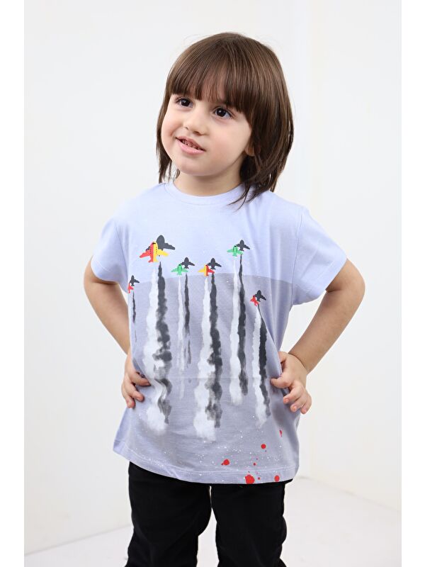 Toontoykids Erkek Çocuk Baskılı Tişört
