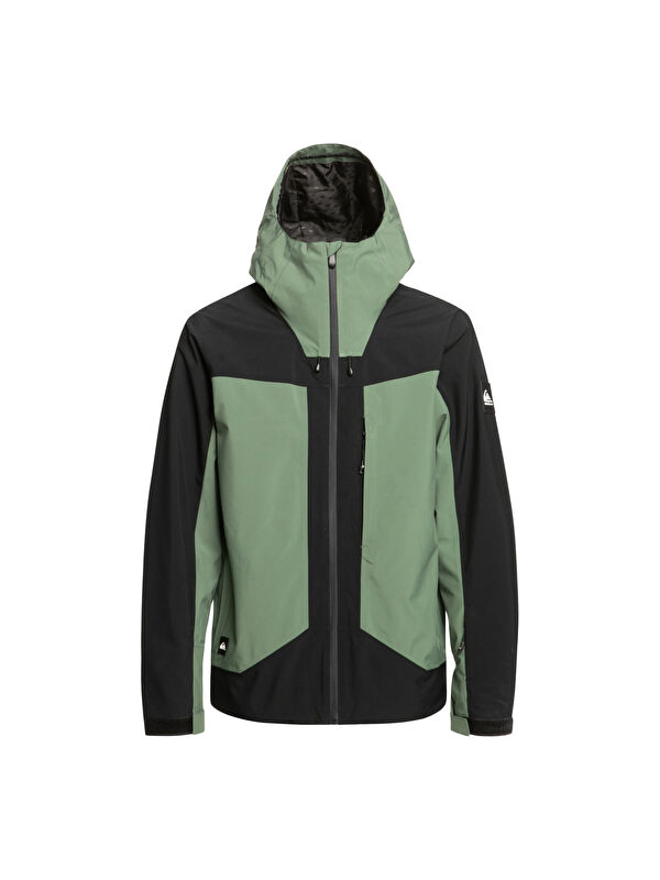 Quiksilver Crew Sunblock  Gri Erkek Kayak ve Kar Montu