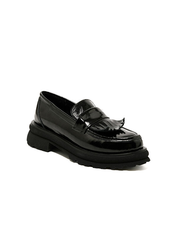 John May Kadın Oxford ( Klasik) RC-25Y-001-R37706 295-Siyah Rugan