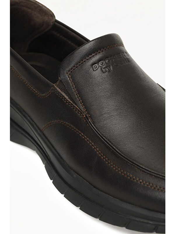 238573 5FX Kahverengi Erkek Comfort Ayakkabı - Görsel 8