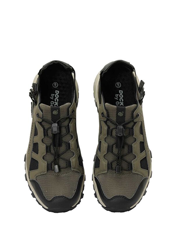 238578 5FX Haki Erkek Spor Ayakkabı - Görsel 5