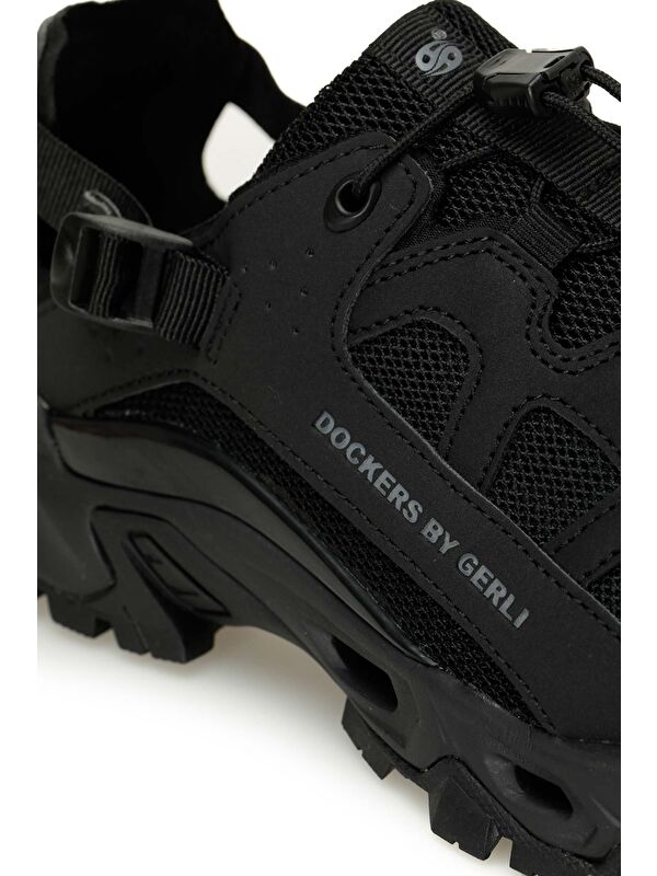 238578 5FX Siyah Erkek Spor Ayakkabı - Görsel 8