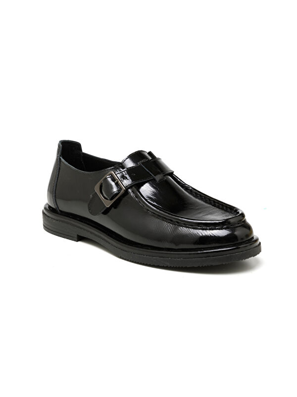 John May Kadın Oxford ( Klasik) RC-25Y-001-R40228 295-Siyah Rugan