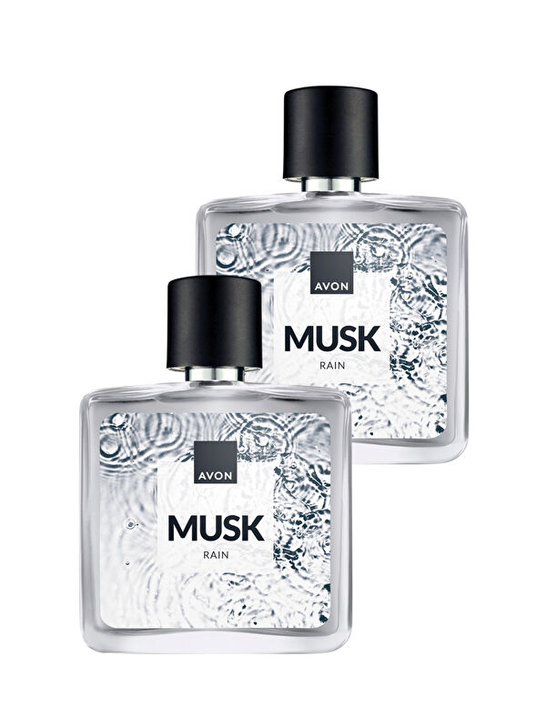 AVON Musk Rain Erkek Parfüm Edt 75 Ml. İkili Paket