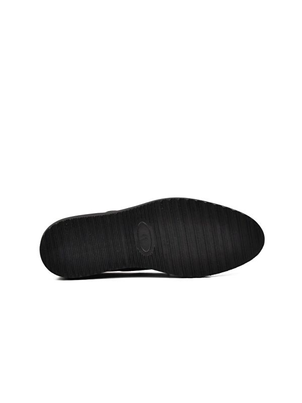 Siyah Rugan Erkek Klasik Ayakkabı P400 - Görsel 6