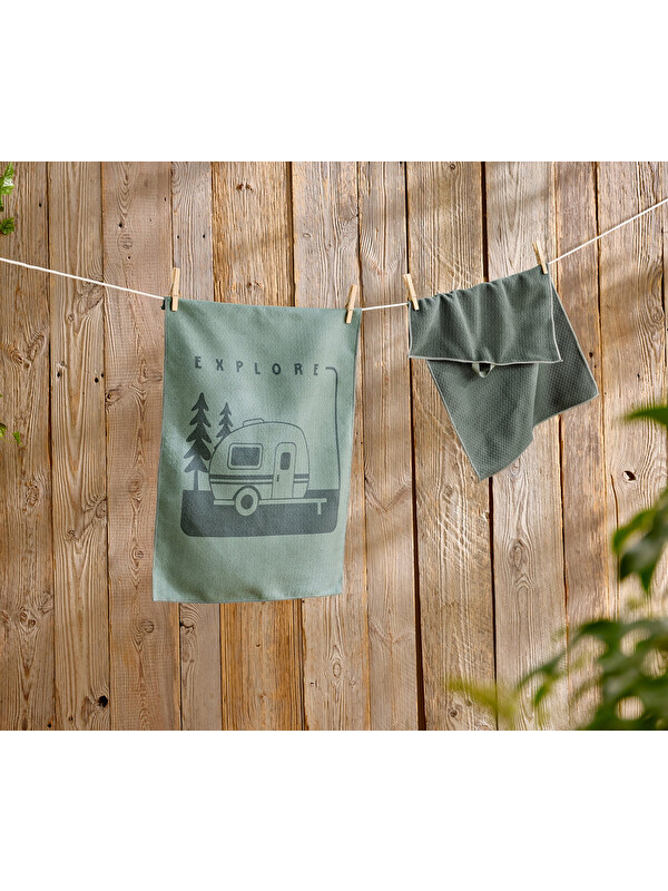 Tchibo 2 Adet Outdoor Kurulama Bezi