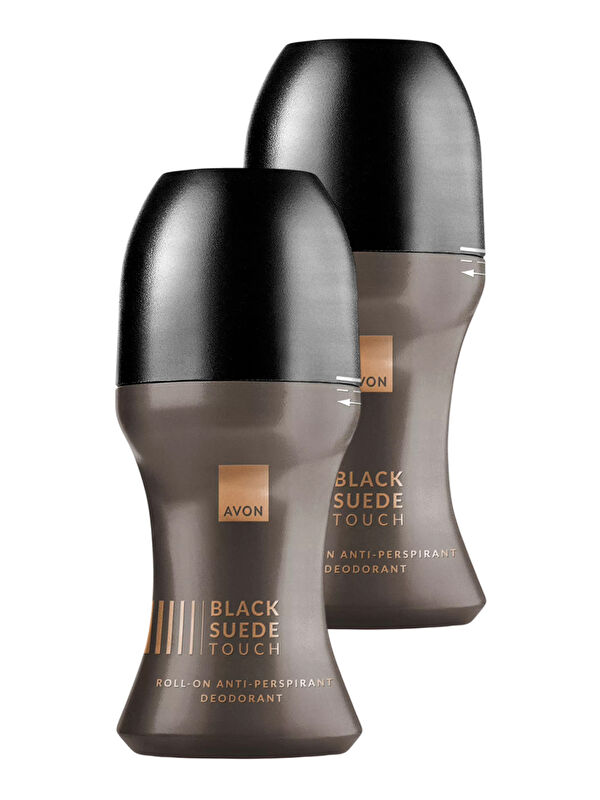 AVON Black Suede Touch Erkek Roll On 50 Ml. İkili Paket