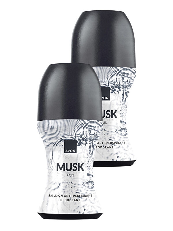 AVON Musk Rain Erkek Roll-on 50 Ml. İkili Paket