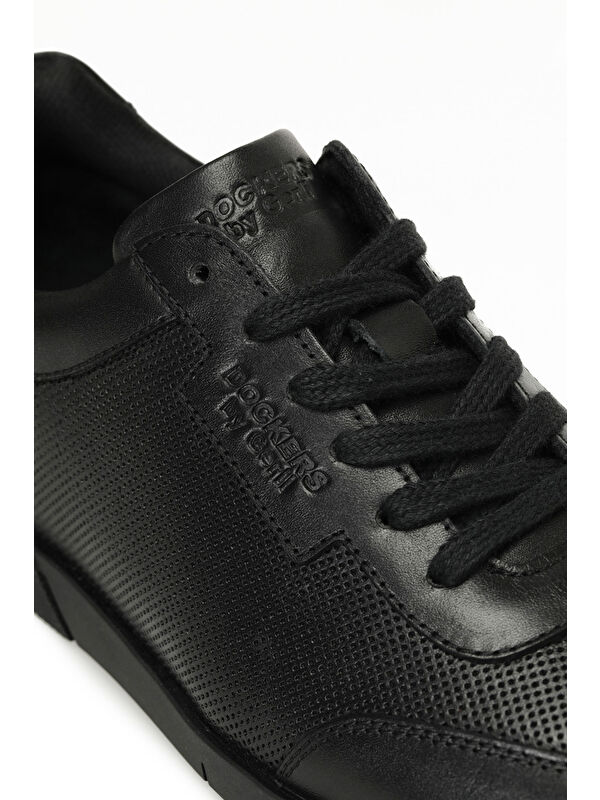 238570 5FX Siyah Erkek Ayakkabı - Görsel 8