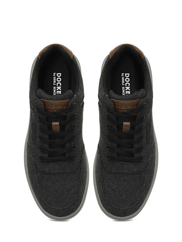 232001 5FX Siyah Erkek Sneaker - Görsel 5