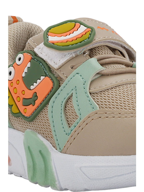 PANAMA IN Unisex Çocuk Sneaker Ayakkabı Bej - Görsel 5