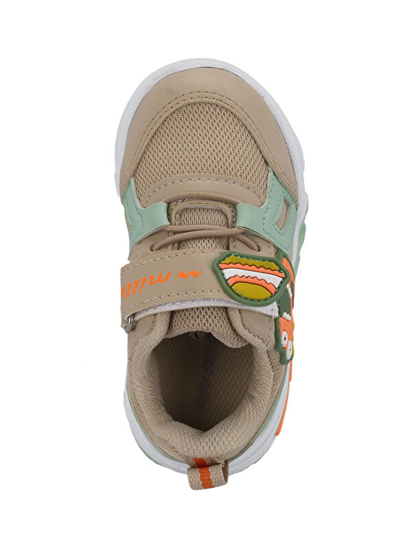 PANAMA IN Unisex Çocuk Sneaker Ayakkabı Bej - Görsel 6
