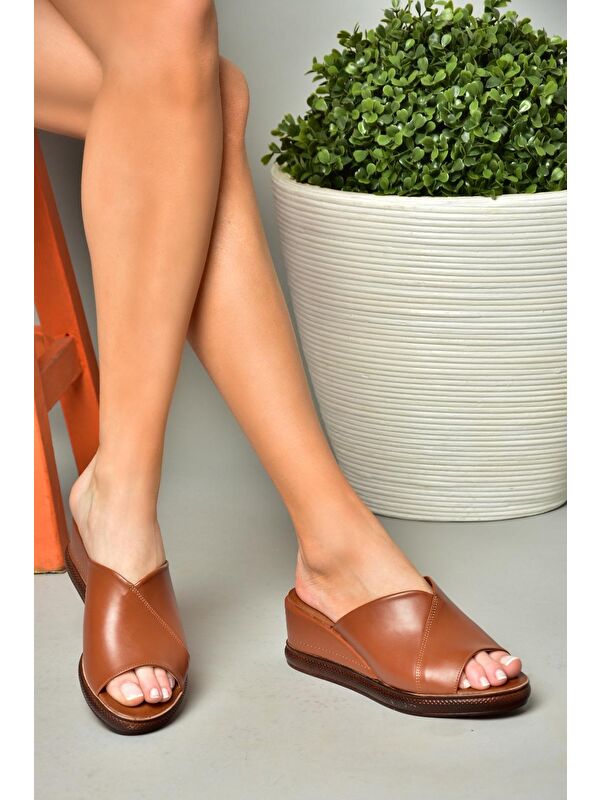 S6743068 Taba Kadın Terlik - Görsel 3