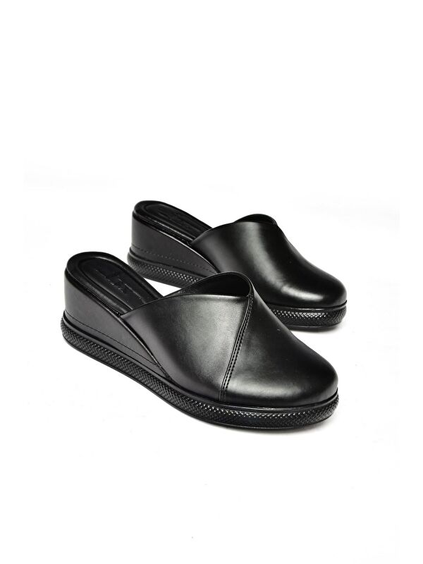 S6743075 Siyah Kadın Terlik - Görsel 4