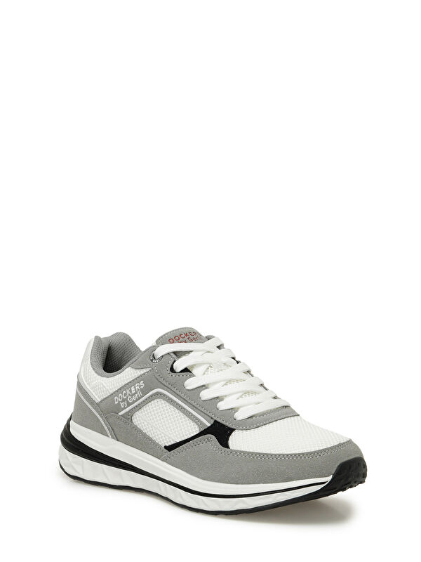 238631 5FX Beyaz Erkek Spor Ayakkabı - Görsel 3