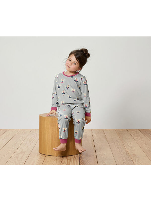 Tchibo Kız Çocuk Pijama, 2li