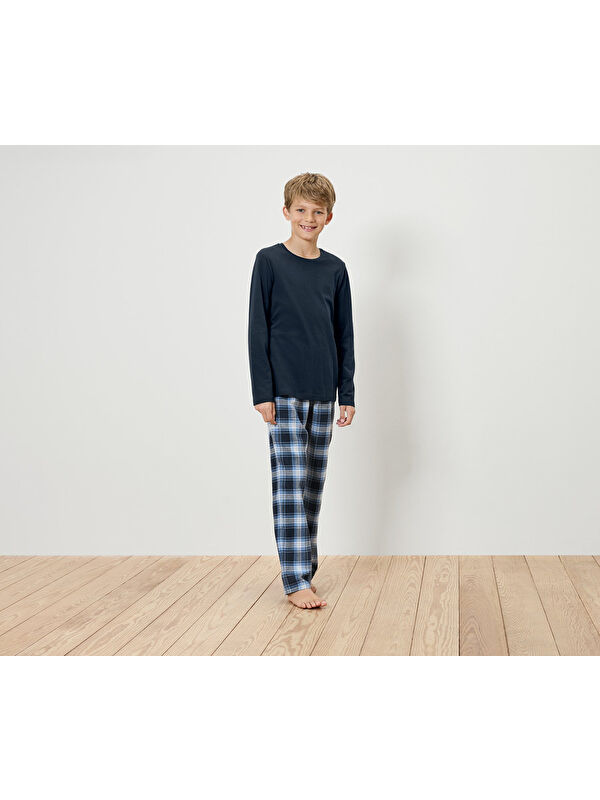 Tchibo Erkek Çocuk Pijama, Flanel