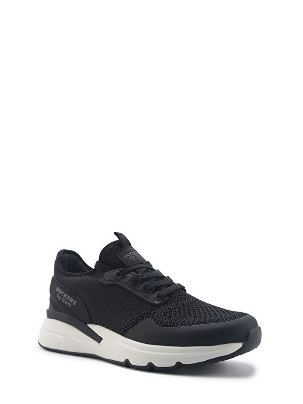 238632 5FX Siyah Erkek Spor Ayakkabı - Görsel 3