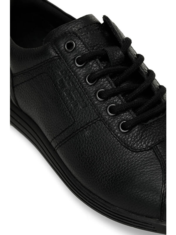 225044 5PR Siyah Erkek Rahat Ayakkabı - Görsel 8