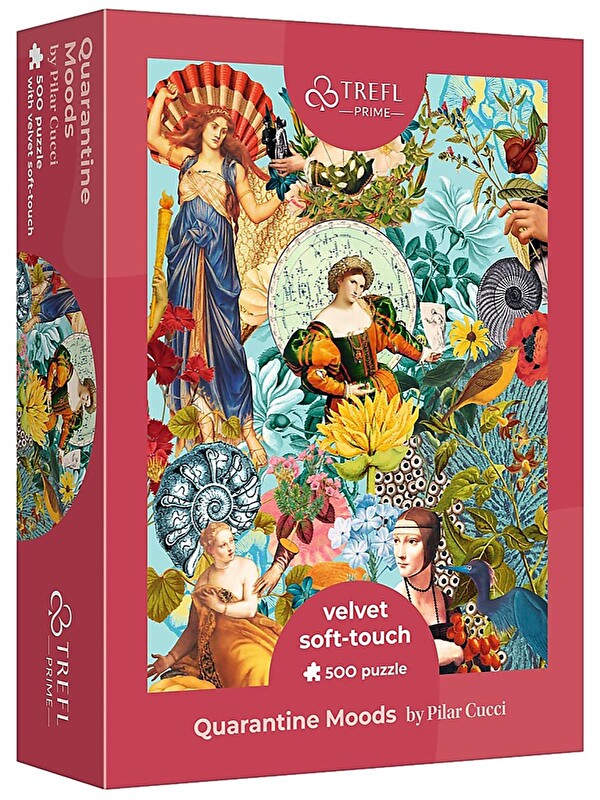 Vardem Oyuncak Trefl 500 Parça Puzzle Karantina Moods (34x48cm) - Standart Standart