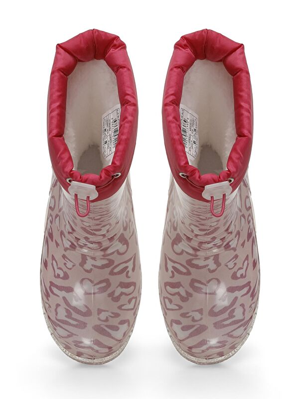 DEBRA F 4PR Pudra Kız Çocuk Yağmur Çizmesi - Görsel 5