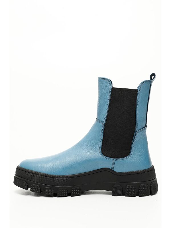 MAVİ Hakiki Deri Yuvarlak Burun Kadın Günlük Chelsea Bot 52411 - Görsel 4