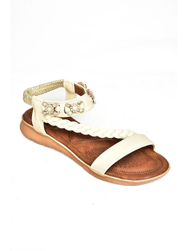 S2580134 Bej Kadın Sandalet - Görsel 2
