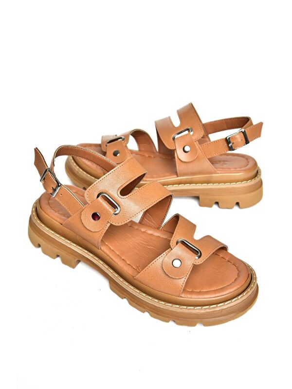 S9960755 Taba Kadın Sandalet - Görsel 4