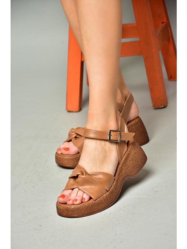 S9960460 Taba Kadın Sandalet - Görsel 5