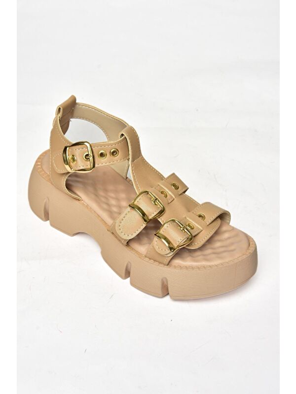 S9739662 Ten Kadın Sandalet - Görsel 3