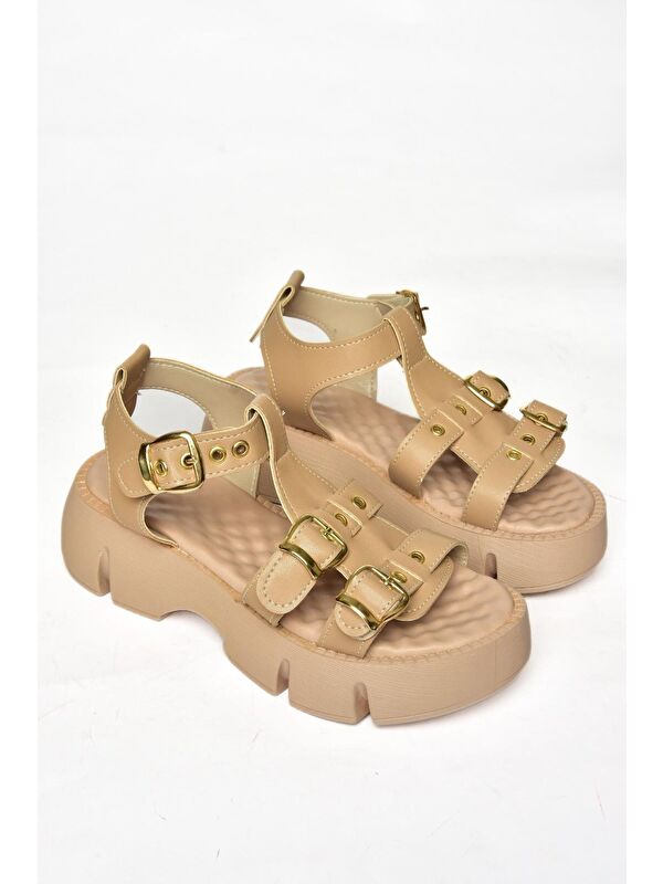 S9739662 Ten Kadın Sandalet - Görsel 4