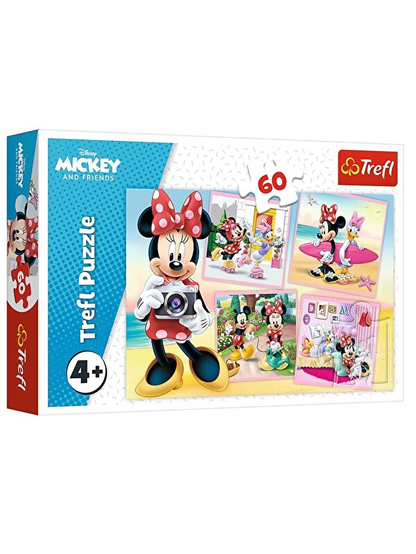 Vardem Oyuncak Trefl 60 Parça Puzzle Minnie (33x22cm) - Standart Standart