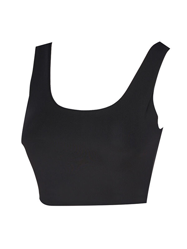 Hummel Bra Remesa Kadın Siyah Yuvarlak Yaka Atlet