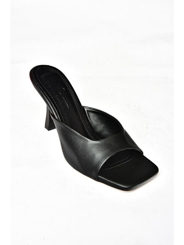 S5900331 Siyah Kadın Terlik - Görsel 3