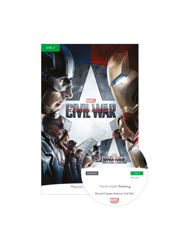 Pearson ELT Per Level 3: Marvel: Captain America Civil War Bk-Mp3